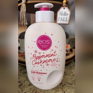 NEW EOS Peppermint Cashmere Moisturizer